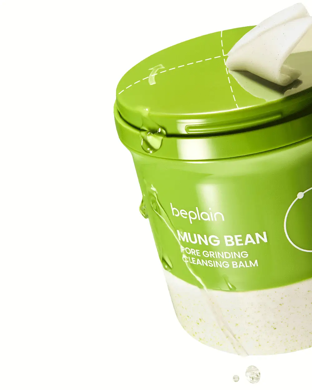 [갈아쓰는 맷돌밤] 비플레인 녹두 모공 그라인딩 클렌징밤 100ml 상세페이지 14